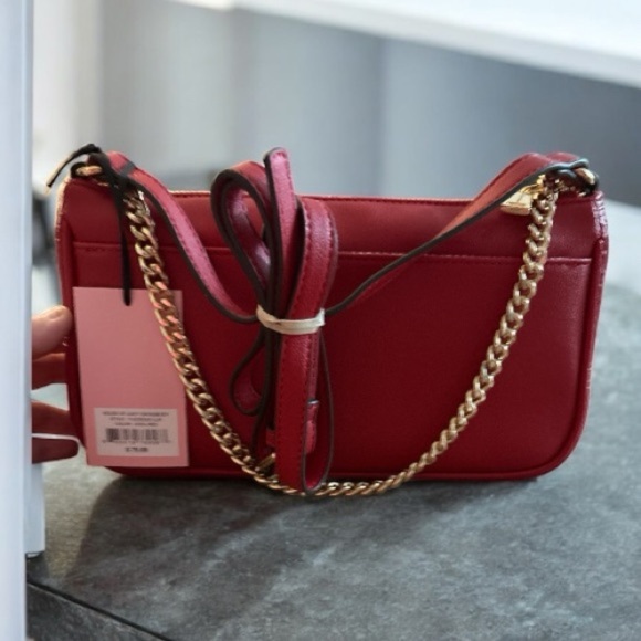 Juicy Couture Bold Red Shoulder Bag - Picture 2 of 6